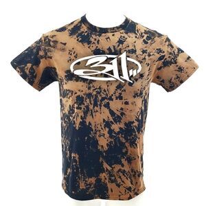 311 Ska Rock Band Acid Wash Distressed Rock Tee Hip Hop Rap Tee Punk Grunge y2k